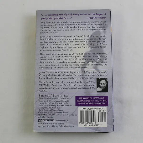 Found Money By James Grippando Read By Mark Blum (Audio Book, Cassettes)