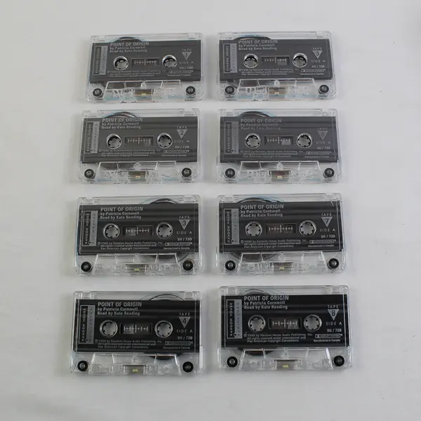 Point Of Origin By Patricia Cornwell Read By Kate Reading(Audio Bk, 8 Cassettes)