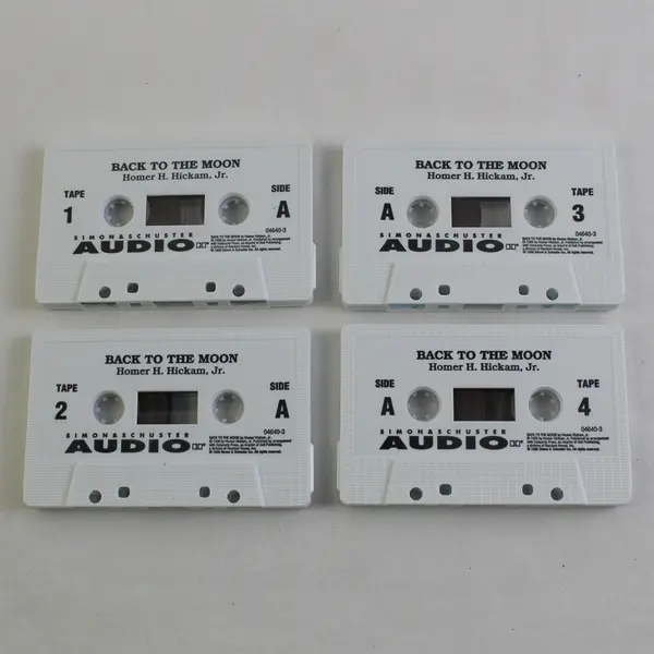 Back To The Moon By Homer H. Hickam Jr. (Audio Book, 4 Cassettes)