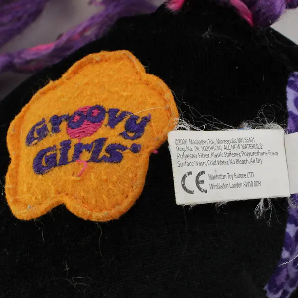 Groovy Girls Midnight Star Black and Purple Plush Horse