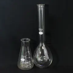 2 Kimax Glass Beakers 500ml And 800ml