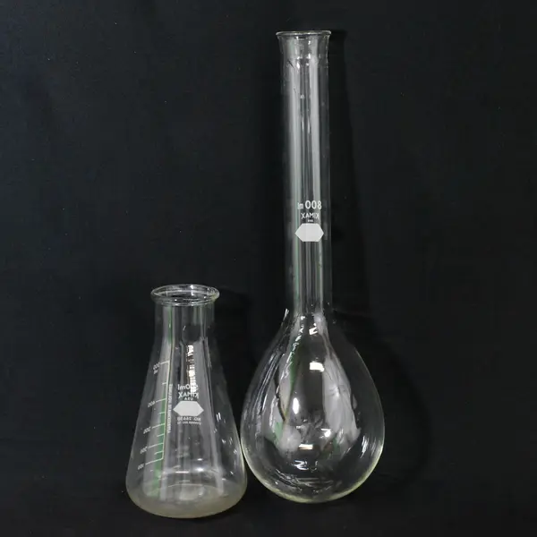 2 Kimax Glass Beakers 500ml And 800ml