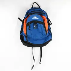 High Sierra Suspension Strap System Blue and Orange Backpack 15"