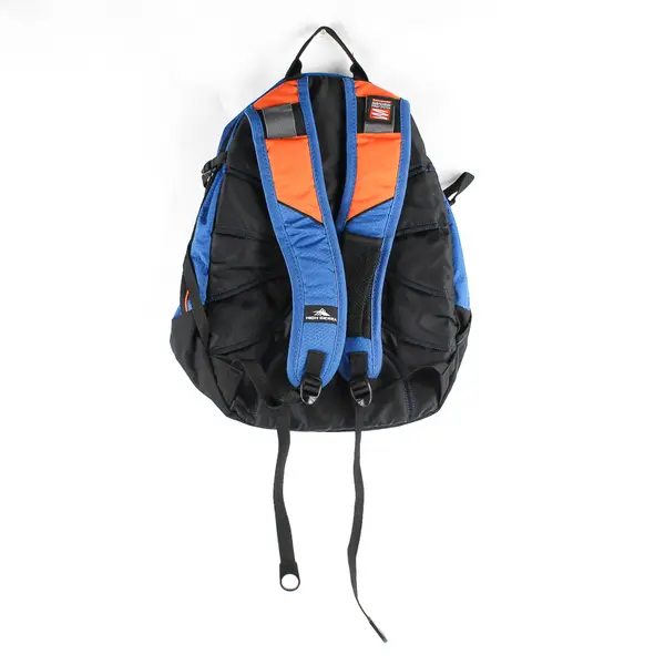 High Sierra Suspension Strap System Blue and Orange Backpack 15"