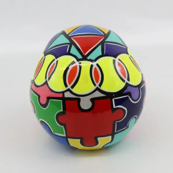 Hand Made & Signed Skull Calavera From Mexico Día de los Muertos