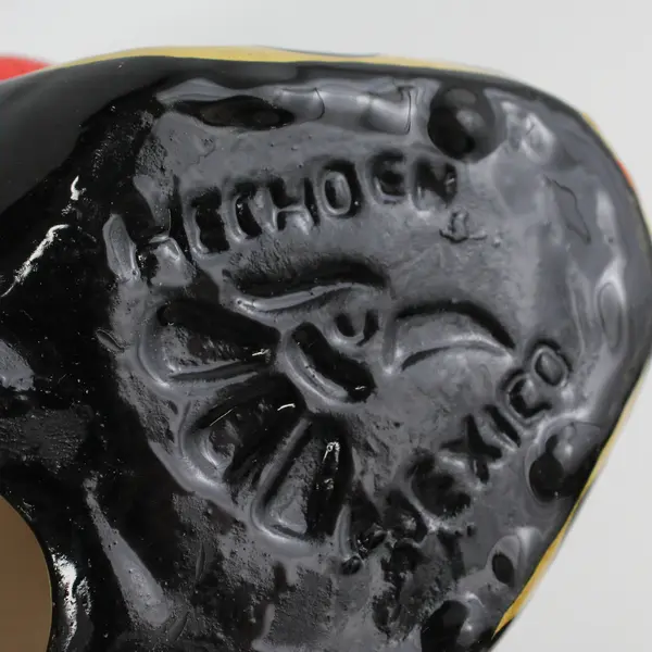 Hand Made & Signed Skull Calavera From Mexico Día de los Muertos