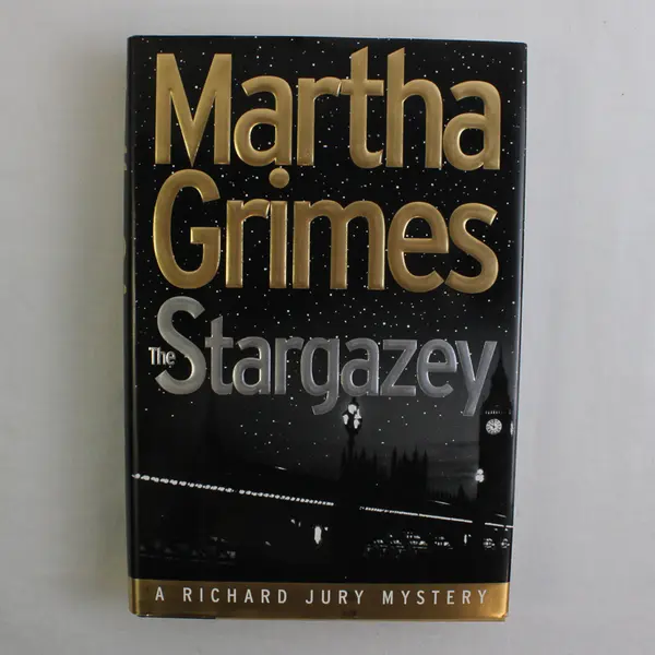 The Stargazey by Martha Grimes 1998 1st Edition A Richard Jury Mystery HC DJ 