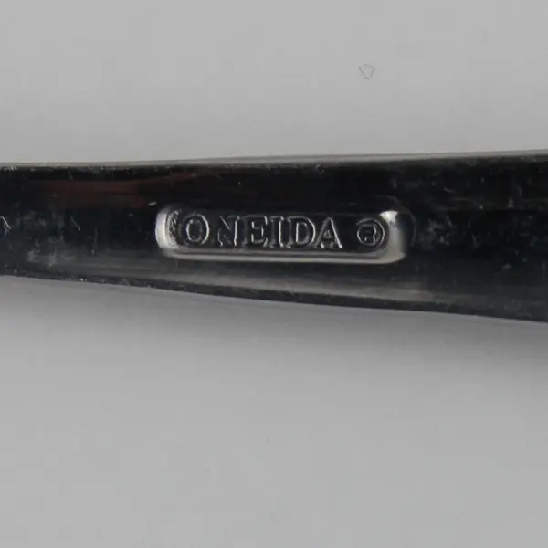 Oneida Silver Hughes Pattern Stainless Dinner Fork 7.25" Rare Hard-to-Find