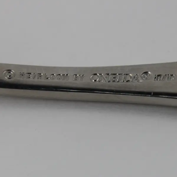 Oneida Silver Harrington Hall Pattern 18/10 SS Dinner Fork 8" Rare HTF Pattern