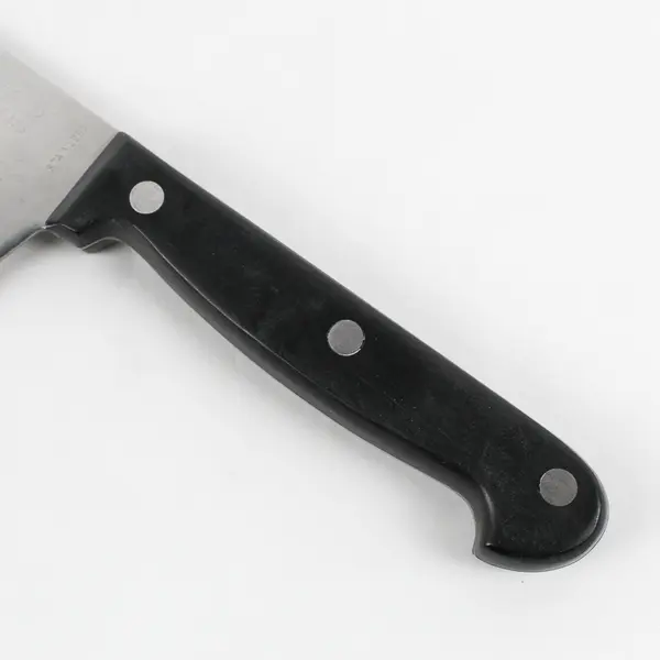 Laser Plus Stainless Steel Cleaver  Black Handle 6" Blade