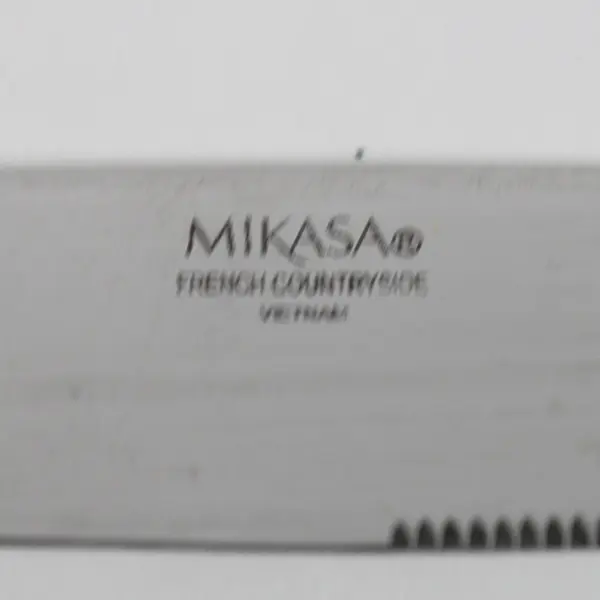 Lot Of 2 Mikasa French Countryside Pattern 18/10 SS 1 Dinner Knife 1 Soup Spoon