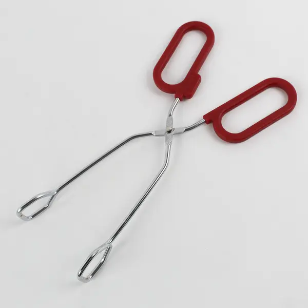 Lot of 2 Scissor Tongs Kitchen Tools Cooking Utensils Used