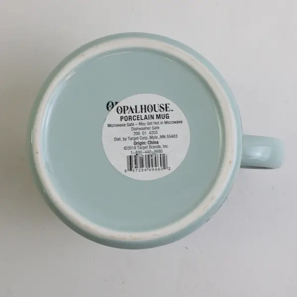 Opalhouse Multicolor Rise & Shine Mandrill Porcelain Mug With Handle 3.5" Tall