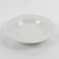 Homer Laughlin Fiesta White Ceramic Pasta Bowl 9"