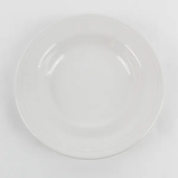 Homer Laughlin Fiesta White Ceramic Pasta Bowl 9"