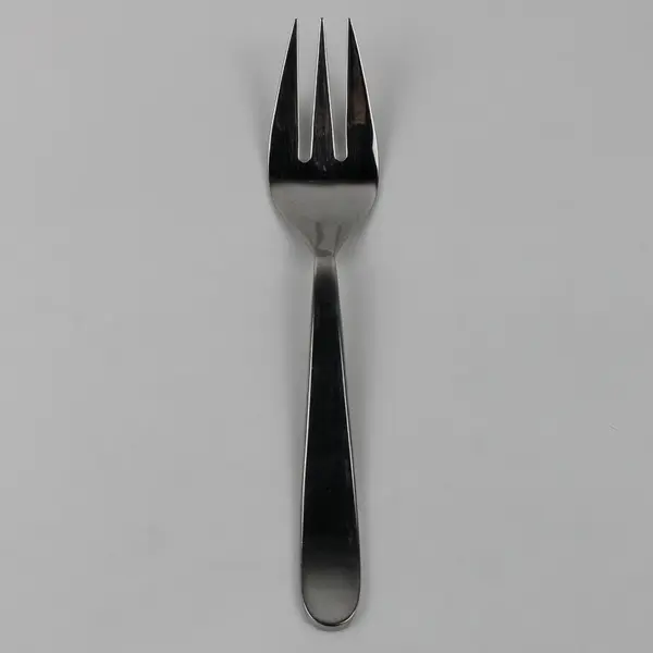Oneida Silver Hallendale Pattern Cold Meat Serving Fork 18/10 SS 8.75"