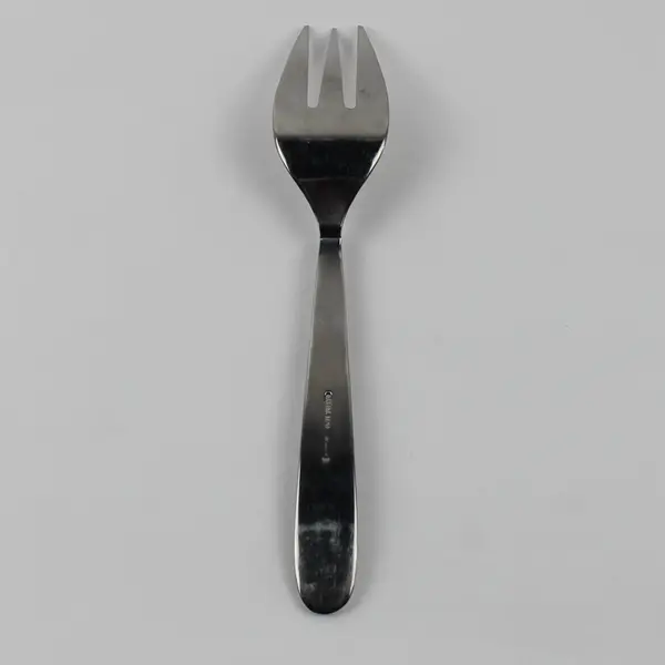 Oneida Silver Hallendale Pattern Cold Meat Serving Fork 18/10 SS 8.75"