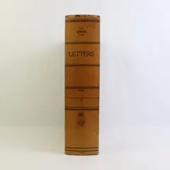 Vintage Letter Box Ohio File Document Storage