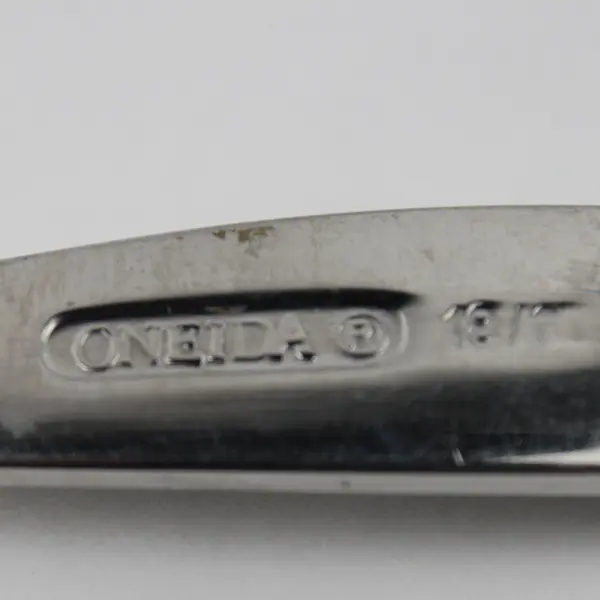 Oneida Silver OHS397 Pattern 18/10 Stainless Teaspoon 6.25" Rare Hard-to-Find
