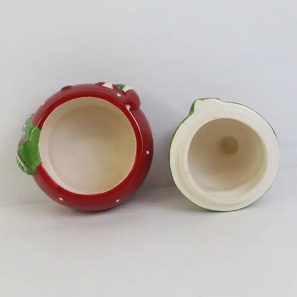 Snowman Cookie Jar Ceramic Holiday,  8.8" Tall 