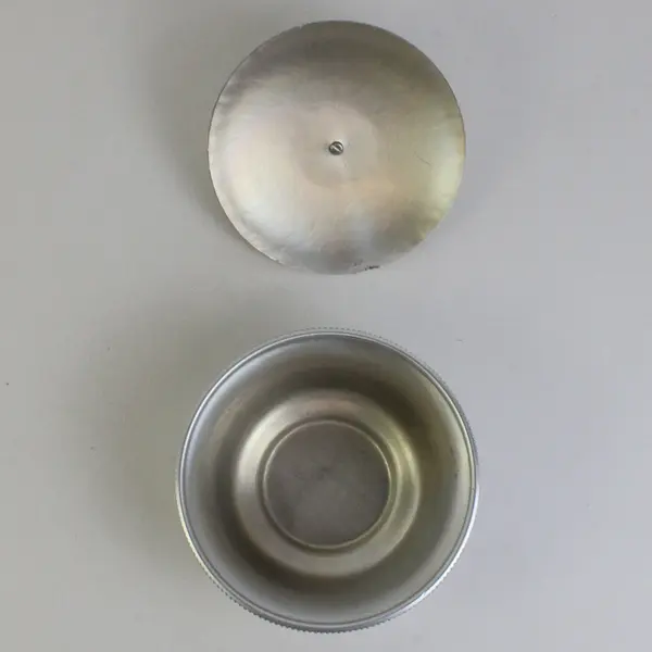 Vintage B.W. Buenilum Silver-Toned Aluminum Chafing/Fondue Dish