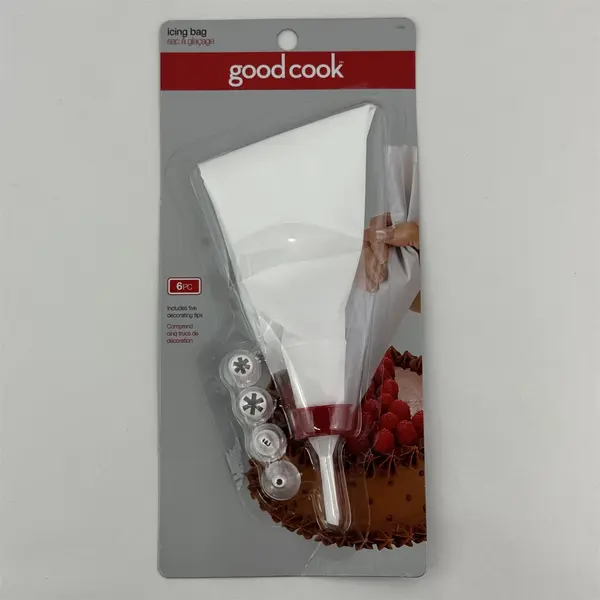 Good Cook 6 Piece Icing Bag Open Package Unused
