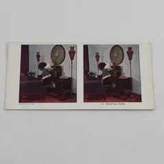 Vintage Good-bye Radio Color Stereoview A.C. Company 1925