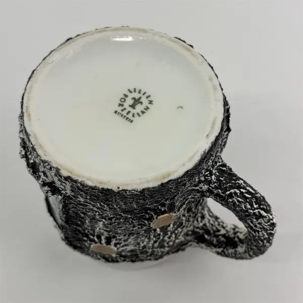 Lilien Porcelain Tree Branch Pattern Salzburg Souvenir Coffee Mug