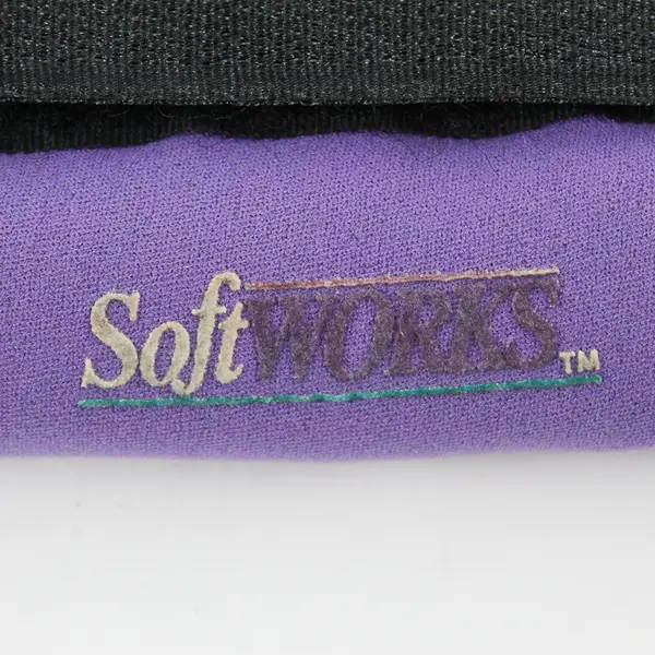 Set of 2 SoftWorks Purple Wrist and Ankle Weights 1 lb Each