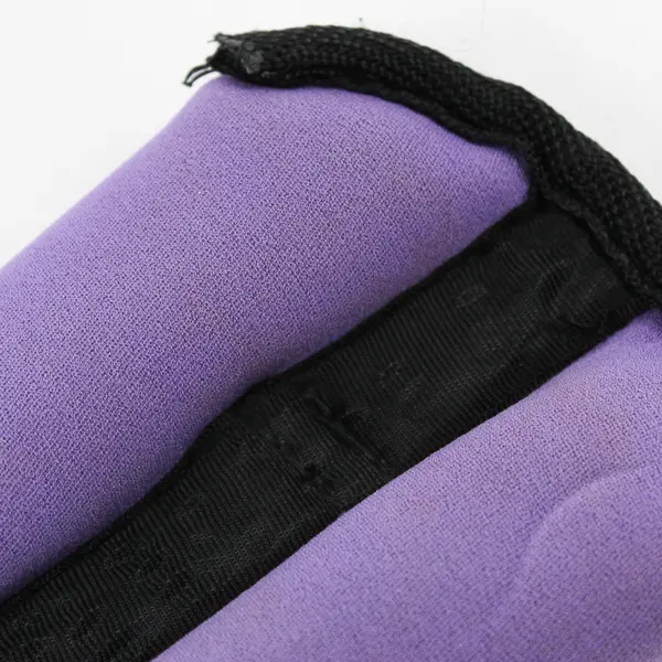 Set of 2 SoftWorks Purple Wrist and Ankle Weights 1 lb Each