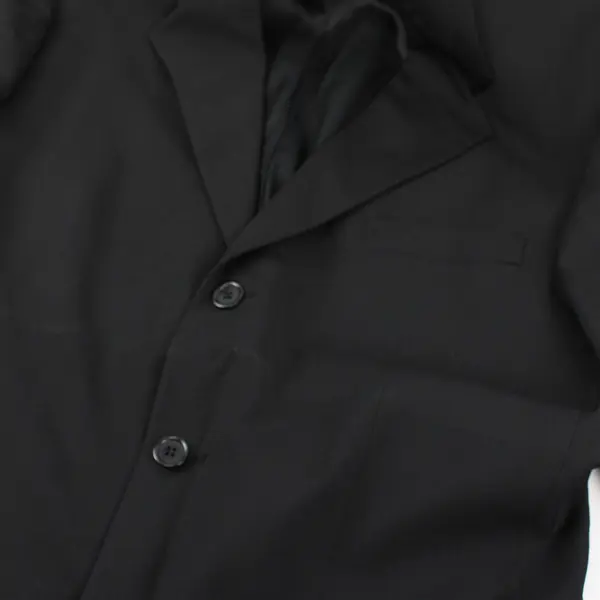 Jean-Paul Germain 40 & 38x33 Black 100% Wool Suit Jacket & Matching Pants