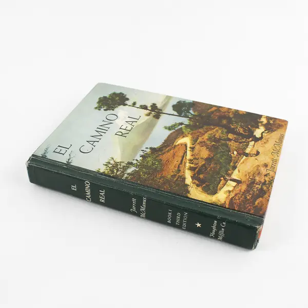 Vintage El Camino Real Book 1, 3rd Ed. 1960 HC Spanish Instruction