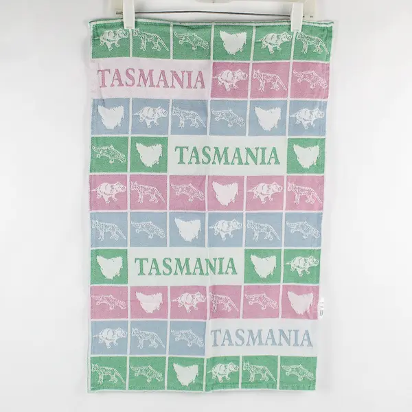Davric Tasmania Souvenir Multicolor Cotton Tea Towel