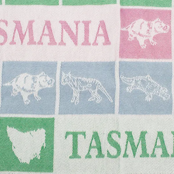 Davric Tasmania Souvenir Multicolor Cotton Tea Towel