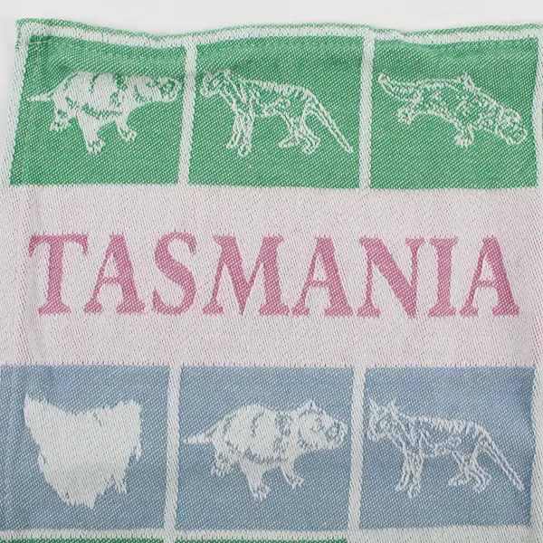 Davric Tasmania Souvenir Multicolor Cotton Tea Towel