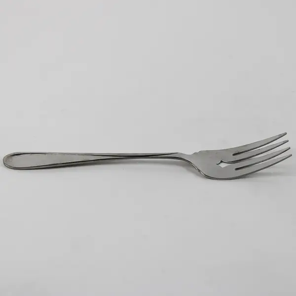 Lot of 2 Oneida Silver Satin Flight Stainless Steel Cold Meat Serving Forks