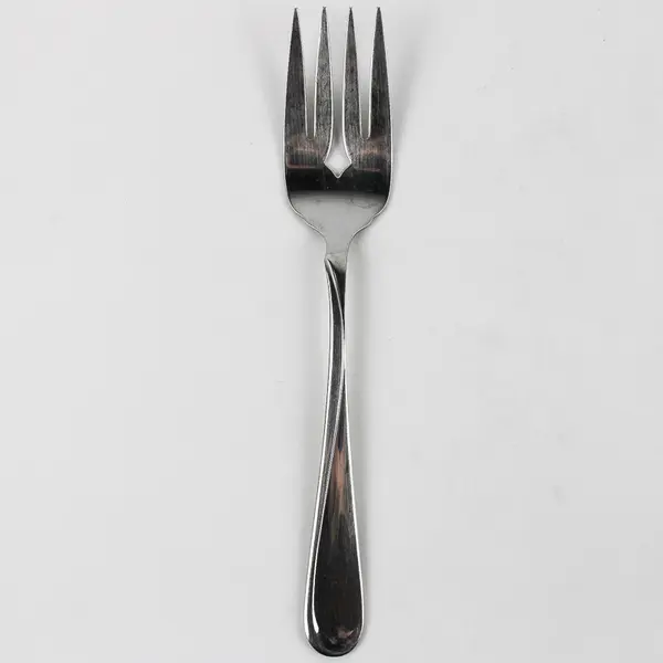 Oneida Satin Flight Cold Meat Serving Fork Stainless Flatware