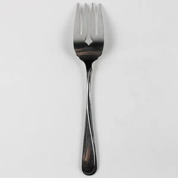 Oneida Satin Flight Cold Meat Serving Fork Stainless Flatware
