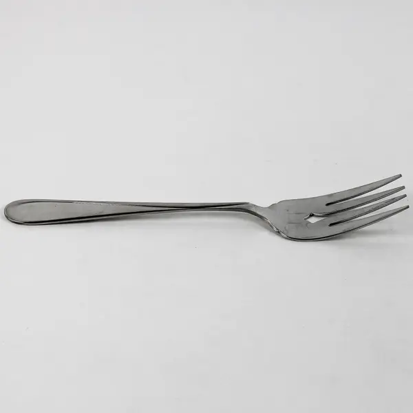 Oneida Satin Flight Cold Meat Serving Fork Stainless Flatware