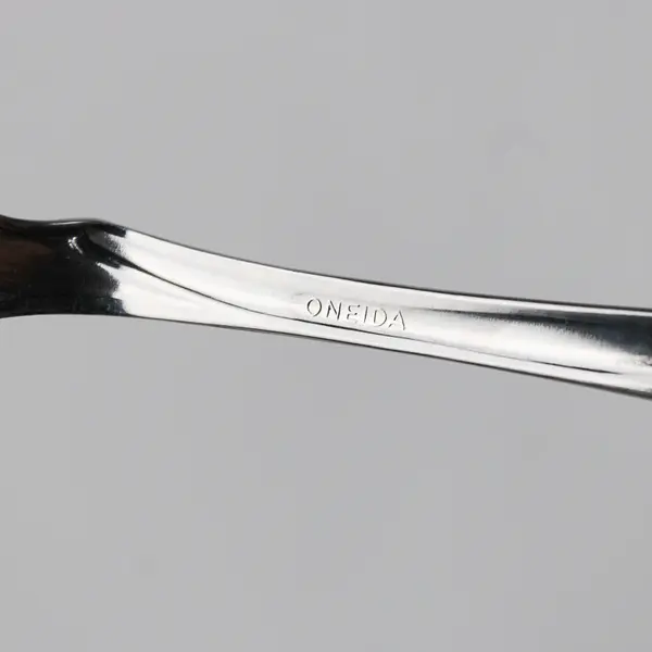 Oneida Satin Flight Cold Meat Serving Fork Stainless Flatware