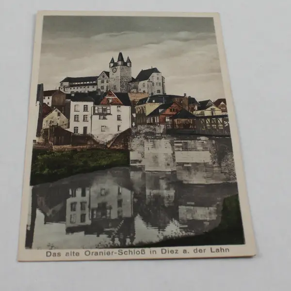 Lot Of 5 Germany Litho Postcards Gillette Vandegrift WWII Chaplain Notes
