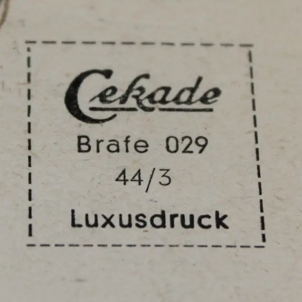 Lot Of 5 Germany Litho Postcards Gillette Vandegrift WWII Chaplain Notes