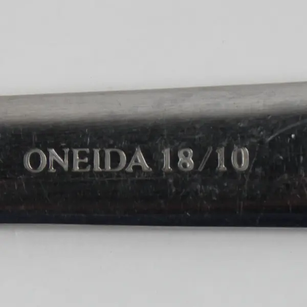Oneida Silver Oakland Pattern 18/10 Stainless Dinner Fork 7.75" Rare HTF
