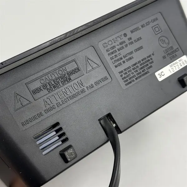 SONY Dream Machine Model ICF-C414 AM/FM Radio Digital Alarm Clock