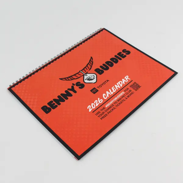 2026 Oregon State and Toyota Benny's Buddies Calendar