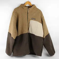 Columbia Men's XXL Brown-Tones Mountainside Heavyweight Fleece Full Zip Jacket 