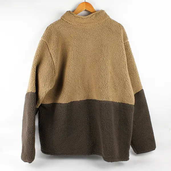 Columbia Men's XXL Brown-Tones Mountainside Heavyweight Fleece Full Zip Jacket 