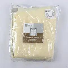 JC Penny Home Collection Scarf Valance Lisette Butter Yellow Sheer 60" x 216"