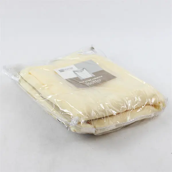 JC Penny Home Collection Scarf Valance Lisette Butter Yellow Sheer 60" x 216"