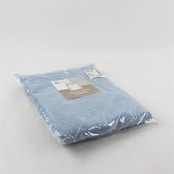 JC Penney Home Collection Scarf Valance Lisette Light Blue Sheer 60" x 216"